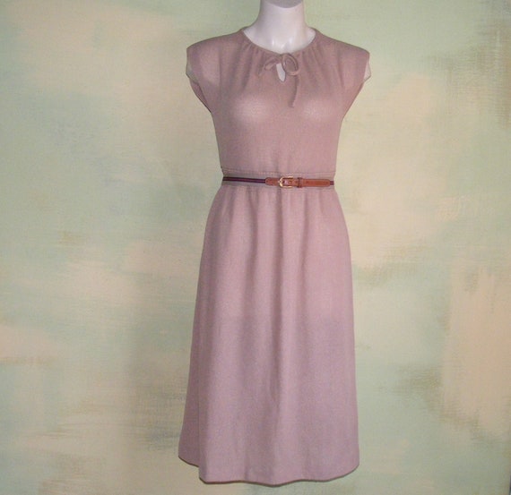 M Soft Knit Dress Sleeveless Jerrell Petites Vint… - image 6