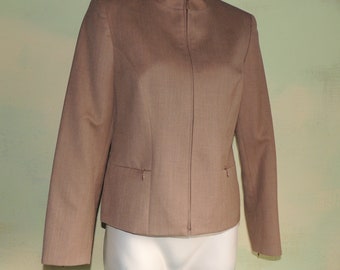Vintage 80s Pendleton Wool Crop Jacket, Size XS/S, Made in USA