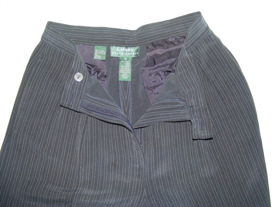 80s Vintage Ralph Lauren Women's Suit 100% Silk C… - image 9