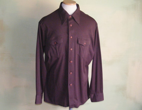 トップス VAN HEUSEN DRESSED LINEN RAYON SHIRT 60s Van Heusen Mens 60% Cotton 40% Polyester Stain Resistant Oxford