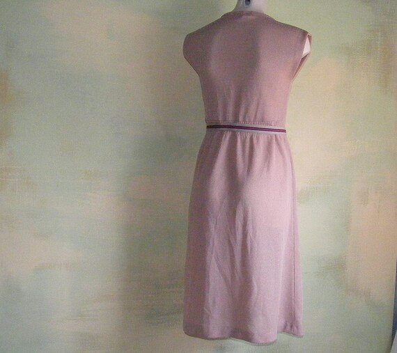 M Soft Knit Dress Sleeveless Jerrell Petites Vint… - image 7