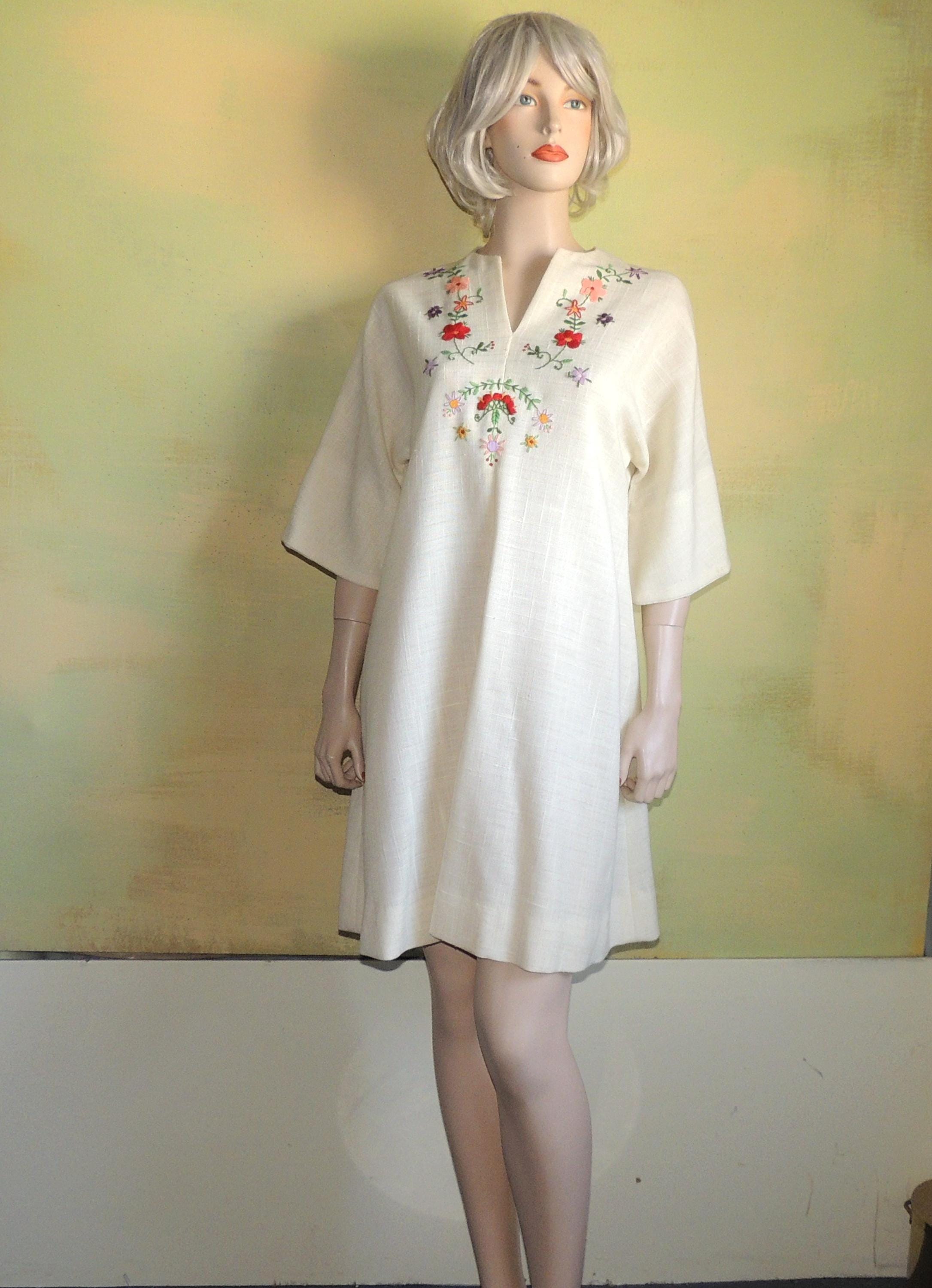Mexican Shift Dress - Etsy