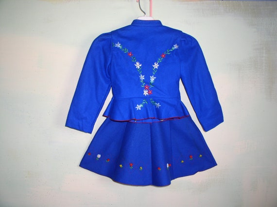 Vintage 60s Traditional German Childs Clothing Gi… - image 3