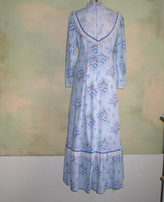 Vintage 1970s Little House on the Prairie Dress B… - image 8