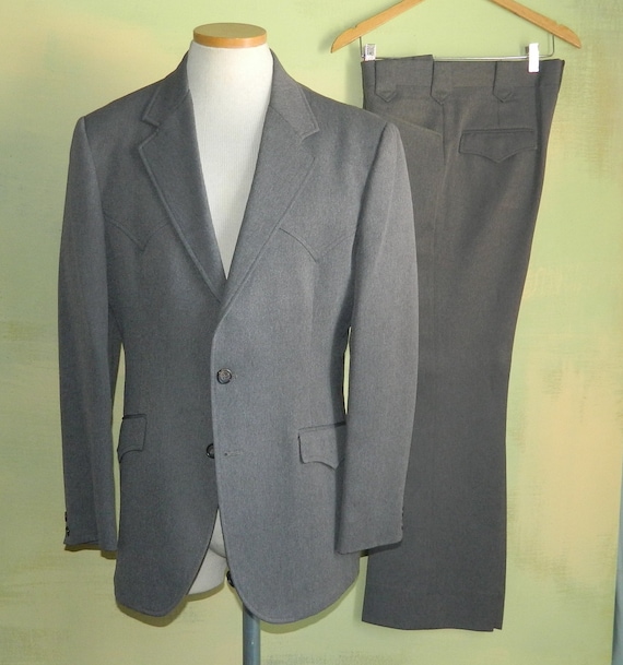 40 80s Western Suit Roper Circle S Made in the U.S