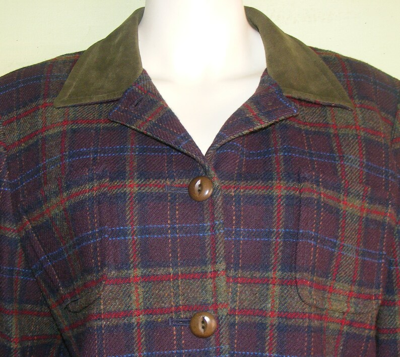 vintage pendleton women's blazer