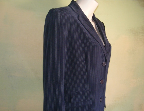 80s Vintage Ralph Lauren Women's Suit 100% Silk C… - image 1