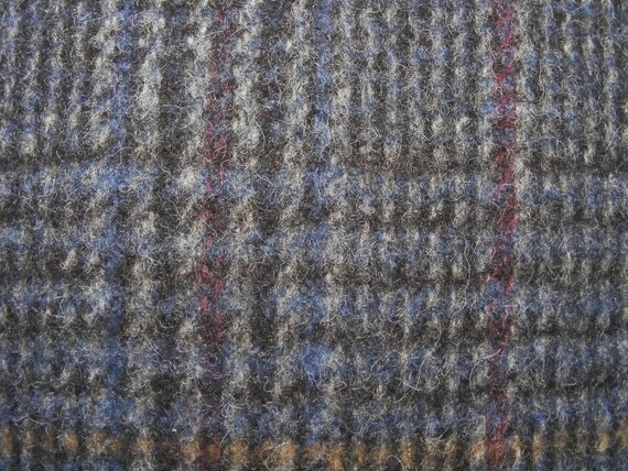 45 / 46 Vintage 70s 80s Fuzzy Tweed Sportscoat Wi… - image 3