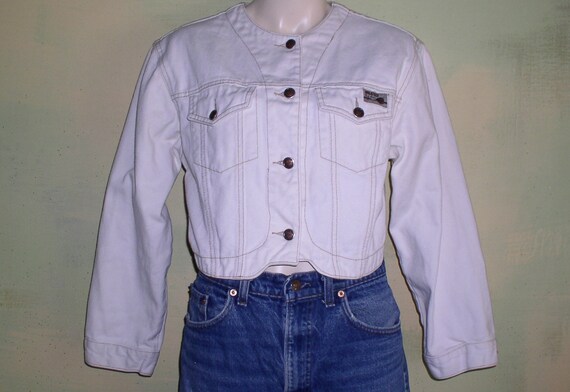 White jean jacket canada cheap