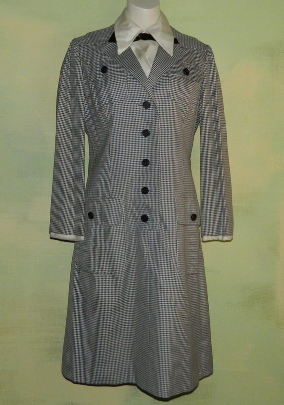 M Vintage 50s 60s Davidow Coat Dress Attached Dic… - image 7
