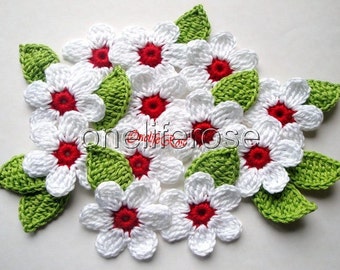 Crochet Fleurs Set Coton