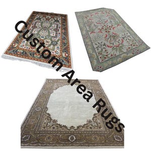 Custom Persian Rug – Personalized Medallion or Floral Design | Heritage Decor | Custom Sizes | Wedding Gift | Traditional Area Rug