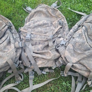 USGI Genuine ACU Digital 3 Day assault Packs Grade B