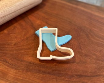 Rain Boot Cookie Cutter: Spring Baking & Clay Crafts