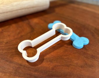 Dog Bone Cookie Cutter: 3D Printed PETG, Food Safe