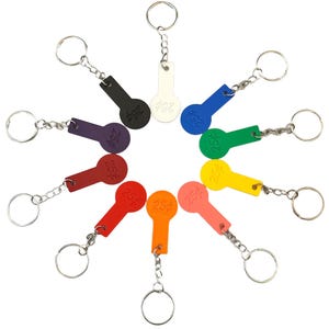 ALDI Quarter Keychain for Shopping Carts, ALDI Gift, Quarter for Shopping Carts, Cart Token Keychain, Quarter Keeper Shopping Cart, Quarter