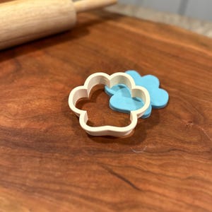 Paw Print Cookie Cutter: PETG Dog Treat & Craft Cutter