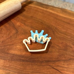 Crown Cookie Cutter: Princess, Royalty, Clay Cutters