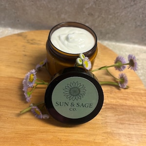 Whipped Beef Tallow Moisturizer – All Natural Skincare | Handmade with Vitamin E | Sensitive Skin Friendly