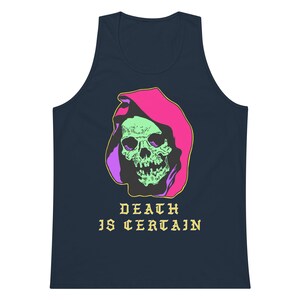 Certain death Men’s premium tank top