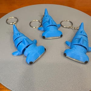 Hammerhead Shark Flexi keychain