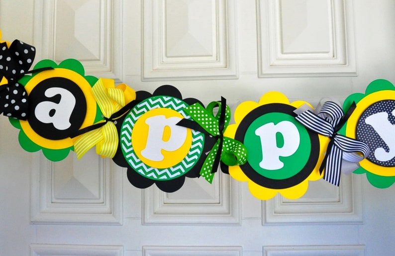 XL Tractor Birthday Banner Tractor Farm Party Backdrop Tractor Birthday Party Decorations Tractor Party Banner