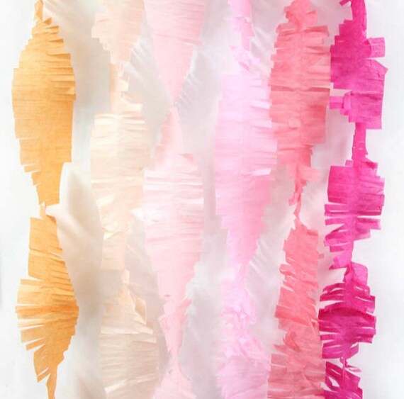 Paper Streamers Streamer Backdrop Baby Shower Decorations