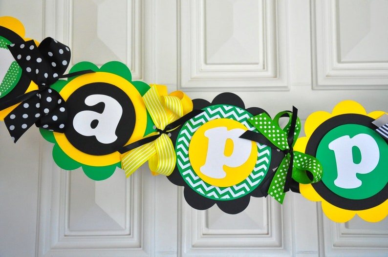 XL Tractor Birthday Banner Tractor Farm Party Backdrop Tractor Birthday Party Decorations Tractor Party Banner