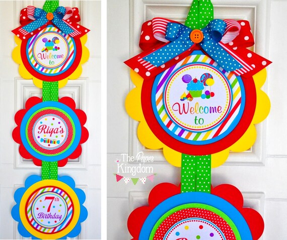 Candyland Door Sign Xl Welcome Door Sign Candyland Etsy