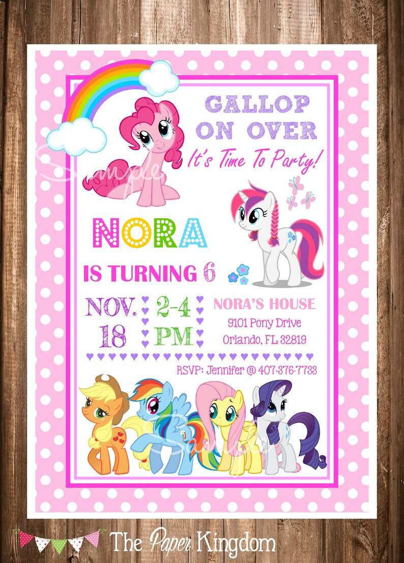 My Small Pony motivated Invitation, PRINTABLE My Minimal Pony Bithday Invitation, My Minor Pony Birthday Celebration,Electronic Invites,On your own Print picture regarding My Little Pony Printable Invitations named My Very little Pony motivated Invitation, PRINTABLE My Very little Pony Bithday Invitation, My Tiny Pony Birthday Celebration,Electronic Invites,On your own Print