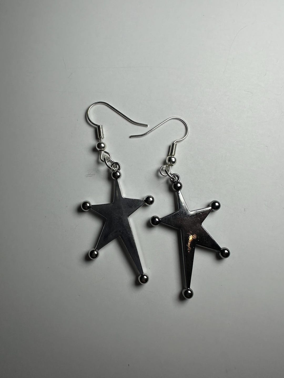 Silver Nova Earrings - Etsy