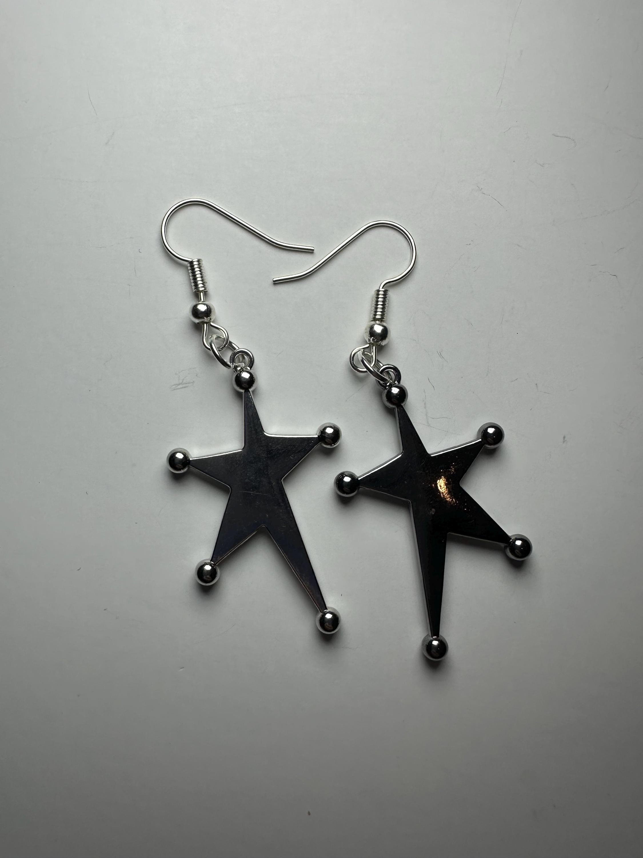 【HYERES LOR】25SS★ Nova Silver One Touch Earrings Silver Earrings Brushed Finish – Nova Collection Jewelry