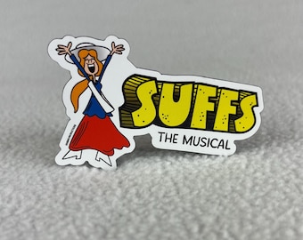 Suffs Sticker or Magnet | Schoolhouse Rock Parody