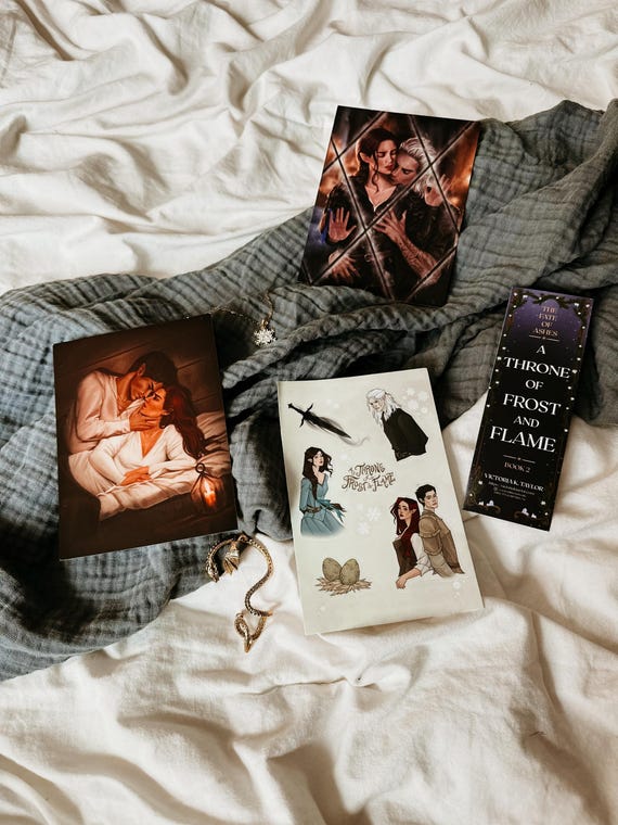 A Throne of Frost and Flame: Book 2 Swag Box - Etsy