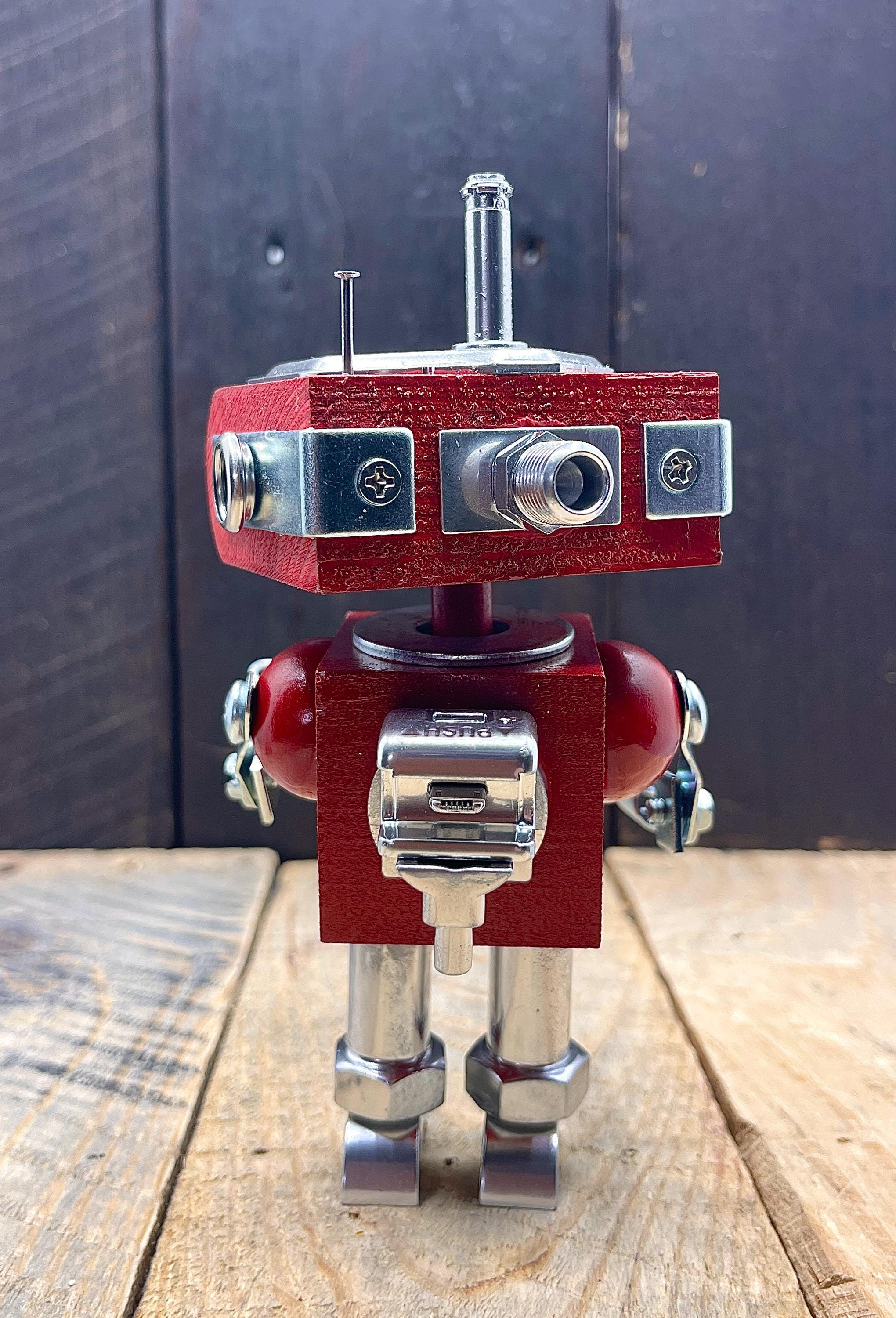 Caliban Robot Caliban | Retro Robot | Asimov Robot | Retro Future Robot | Upcycled ...