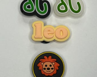 Leo Zodiac Shoe Charms