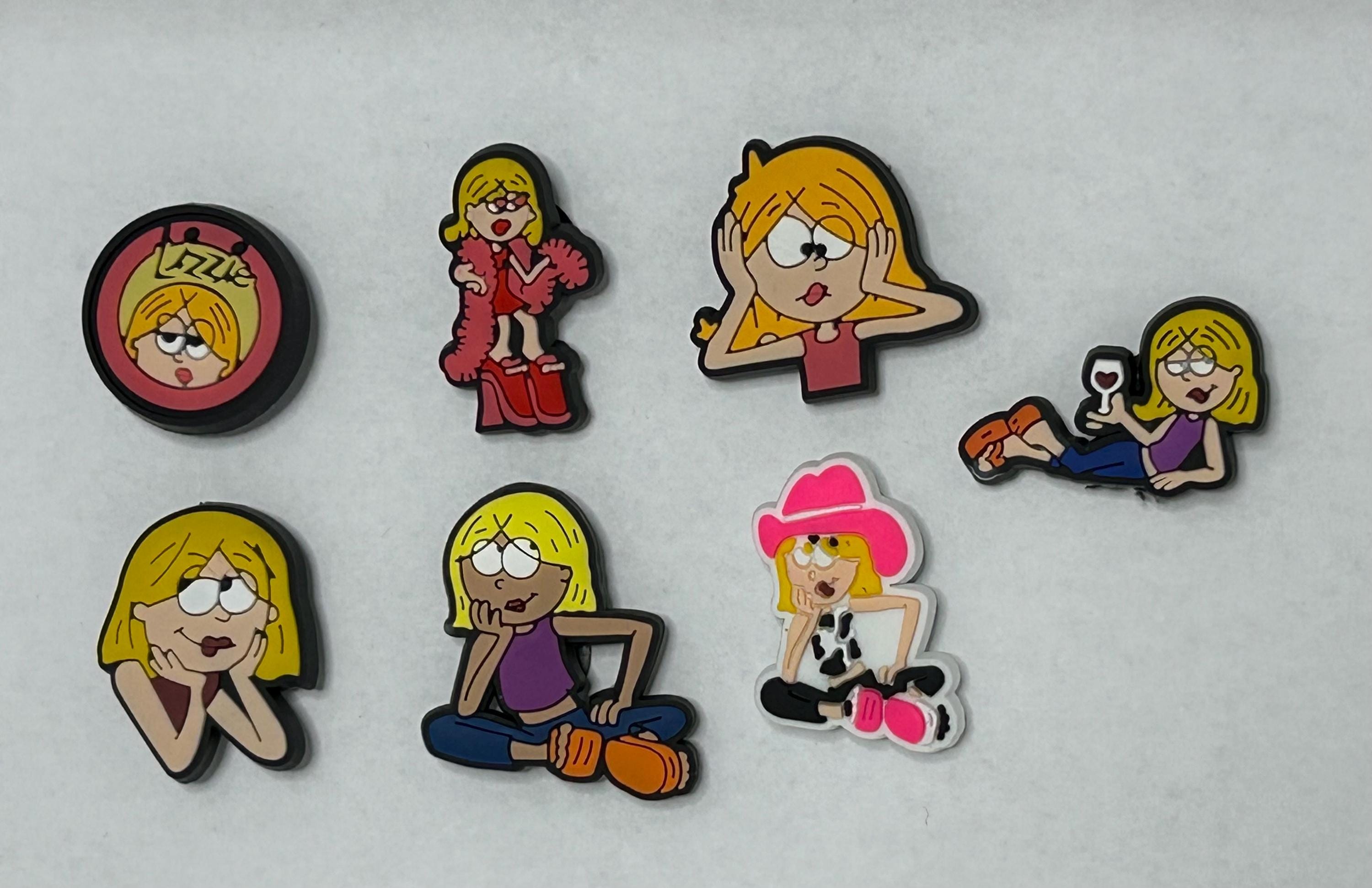 マルチャーミー・フワロス プリシク Lizzie Mcguire Shoe Charms - Etsy