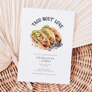 EDITABLE Taco Bout Love Fiesta Couples Shower Invitation Taco Bout Love Engagement Party Invite Mexican Engagement Fiesta Digital Download