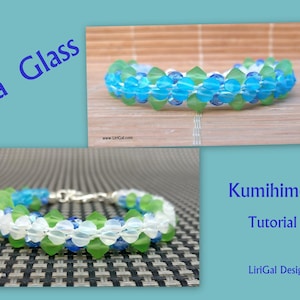 Tutorial Sea Glass Kumihimo Bracelet  PDF