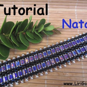 Tutorial Natali SuperDuo and Tila Beadwork Bracelet PDF