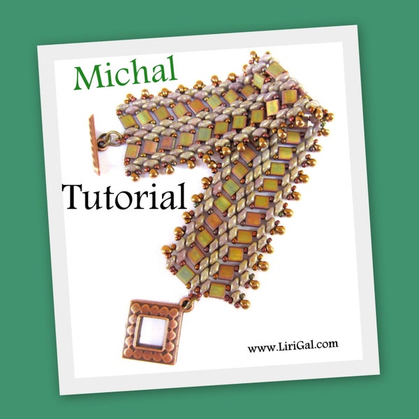 Tutorial Michal SuperDuo and Tila Beadwork Bracelet PDF