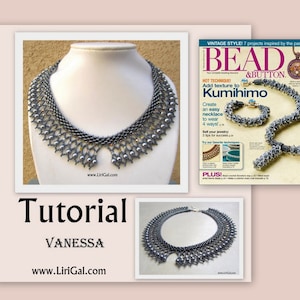Tutorial Vanessa Lace SuperDuo Twin Collar PDF