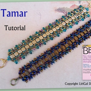 Tutorial Tamar SuperDuo and Tila Beadwork Bracelet PDF