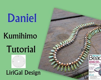 Daniel Kumihimo Daggers Necklace PDF Tutorial