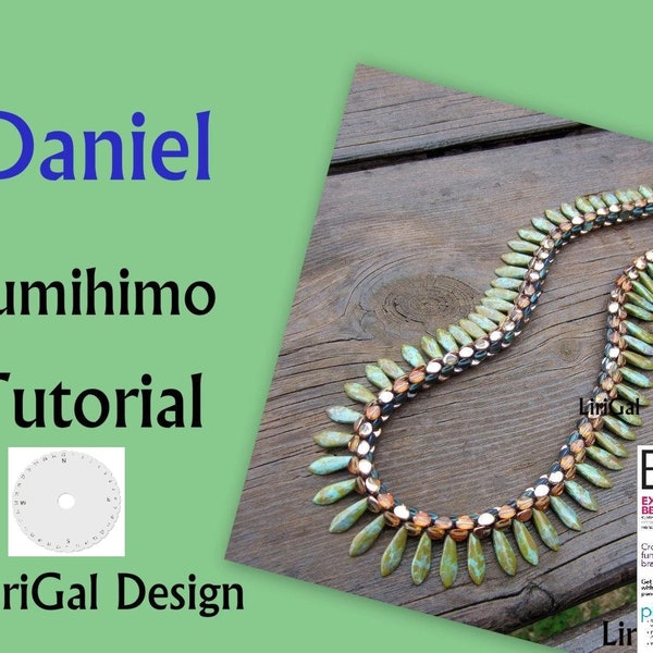 Tutorial Daniel Kumihimo Daggers Necklace PDF