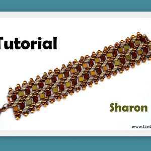 Tutorial Sharon SuperDuo and Tila Beadwork Bracelet PDF