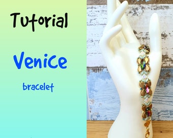 Tutorial Venice Navette Beadwork Bracelet PDF