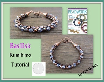 Tutorial Basilisk Kumihimo Bracelet  PDF