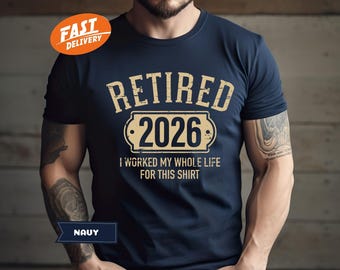 T-shirt gepensioneerd 2026: grappig pensioencadeau