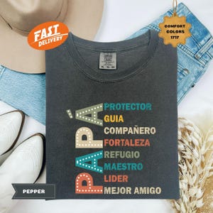 Comfort Colors Papa Shirt, Fathers Day Gift, Papa T Shirt, Papa Gift Shirt, Best Papa Shirt, Papa Gifts, Shirt for Men, New Papa Gift